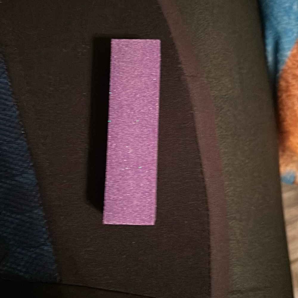 Purple nail buffer